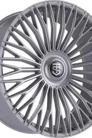 TIS Motorsports 507S 5X115/5X120 22x10 +18 Gloss Silver Express Delivery