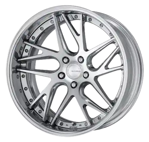 Super Sale Work Gnosis Cvx 5x120.65 20x12.5+22 W Disk Composite Buffed And Brushed