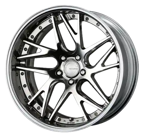 Work Gnosis Cvx 5x115 22x11.5+38 W Disk Buff Finish Handmade