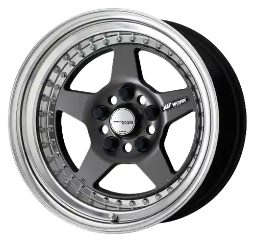 Exclusive Offer Work Meister Cr01 4x100 15x11.5+-9 A Disk Matte Gunmetal