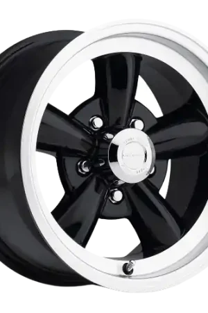 Super Sale Vision American-Muscle 141H 5x114.3 15x8+0 Gloss Black Machined Lip