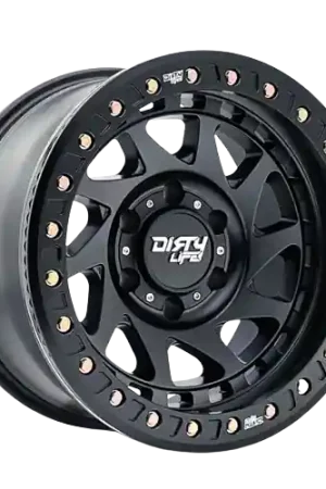 Dirty Life Enigma Race 9313 8x165.1 17x9-12 Matte Black Time-Limited