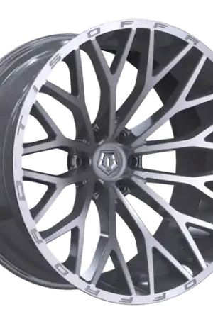 Time-Limited TIS 566BSM 5x127 18x9 +0 Brushed Silver & Milled