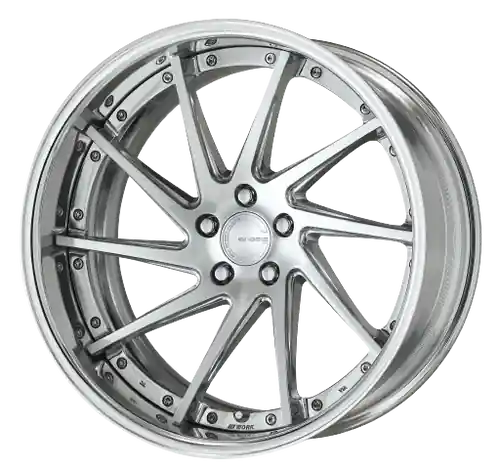 Super Sale Work Gnosis Cvs 5x120.65 22x12.5+22 W Disk Composite Buffed And Brushed