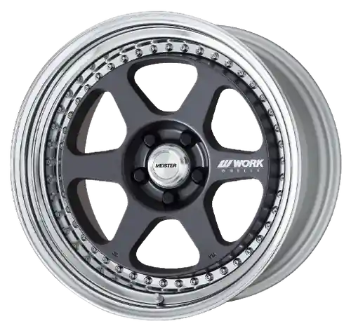 Super Sale Work Meister L1 3P 5x100 18x14.5-33 L Disk Matte Gunmetal