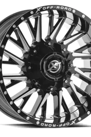 Last Chance XF Off-Road XF-226 5x139.7/5x150 20x9 -12 Gloss Black & Milled