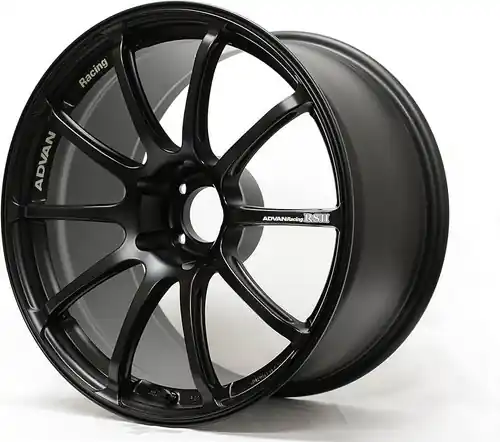 Certified Advan Racing RSII 5x114.3 17x9.5 +25 SEMI GLOSS BLACK
