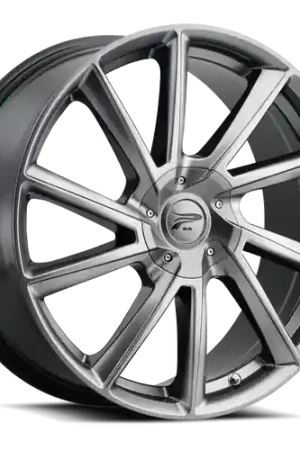 Platinum 466G Mystic 5X112/5X120 17x8 +40 Bright Graphite New Arrival