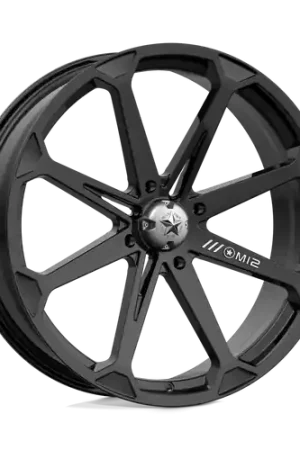 MSA Offroad Wheels M12 DIESEL 4X137 22X7 +10 GLOSS BLACK Trusted Brand