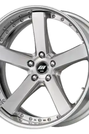 Work Zeast Black Label Bst2 5x108 19x8.5+38 T Disk Brush Silver Clear Hassle-Free Returns