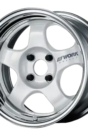 Affordable Work Meister S1 2P 5x115 15x5.5+45 A Disk White