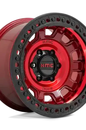 Secure Checkout KMC KM236 TANK BEADLOCK 5X127 17X9 -38 CANDY RED