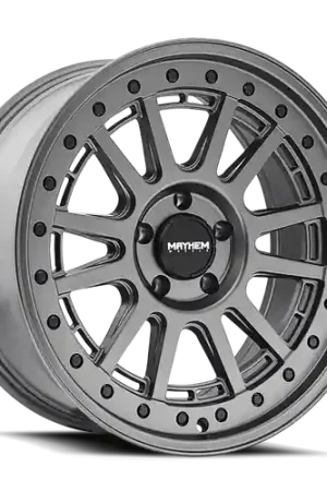 In Demand Mayhem Compass 8305 5x127 17x9-6 Matte Gunmetal W/BLK Bolt