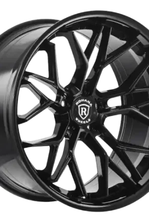 Rohana RFC3 5x130 20x9 +45 Gloss Black Next Day Delivery