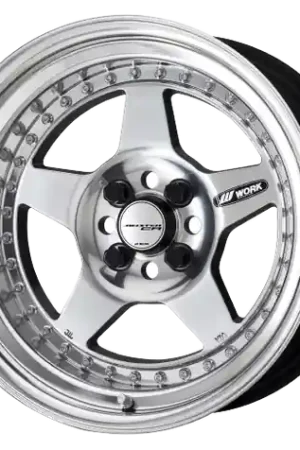 Work Meister Cr01 5x114.3 16x8+-16 A Disk Bright Buff Finish Viral
