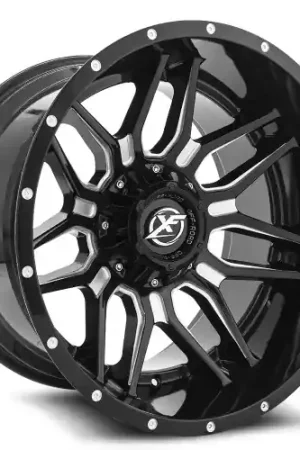 XF Off-Road XF-222 8x165.1/8x170 20x10 -12 Gloss Black & Milled Trending
