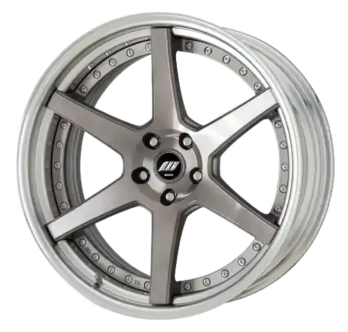 Work Zeast St1 5x112 20x9+22 O Disk Transparent Grey Polish In Demand