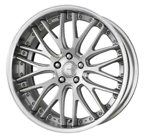 Work Gnosis Gr204 5x120.65 20x10+0 W Disk Brush Silver Clear Bargain