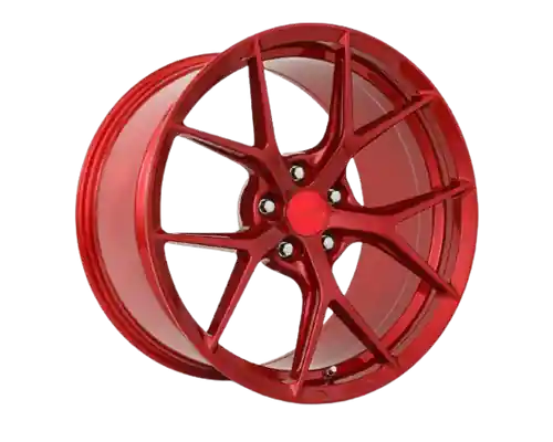 MRR FS6 5x100 - 5x120.65 20x12  +30-71 Candy Red Warranty Included