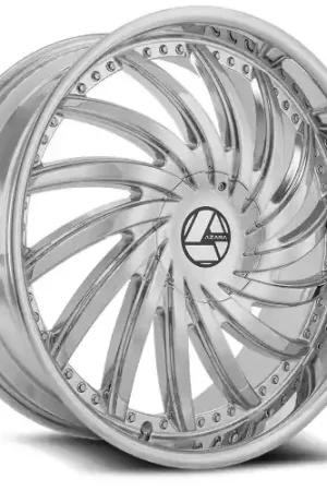 Special Offer Azara AZA-508 5x112/5x114.3 22x8.5 +38 Nano Chrome