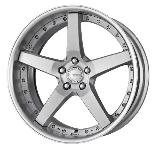 Factory Price Work Gnosis Gr203 5x112 21x11+38 W Disk Brush Silver Clear