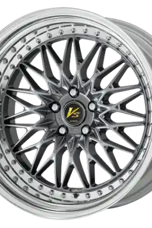 Fan Favorite Work Vs-Xv 5x108 20x15-18 R Disk Brilliant Silver Black