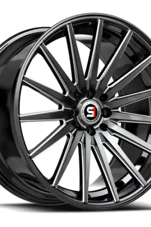 Spec-1 SP-69 4x100/4x114.3 17x7.5 +42 Gloss Black & Milled Top Pick