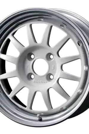 Fast Shipping WedsSport Racing 2-Piece 4x100 15x7.0+28 White