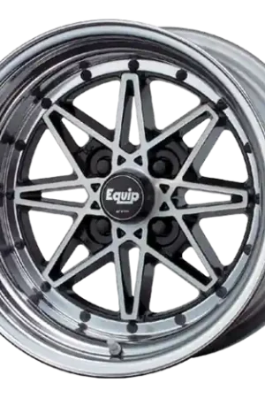 Latest EQUIP 03 Black Polish 4x114.3 15x8.5 -9
