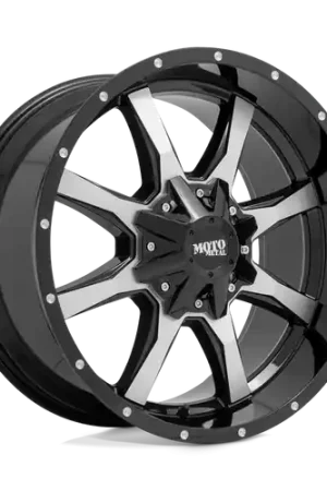 Brand New Moto Metal MO970 5X139.7/5X150 17X9 +12 GLOSS BLACK MACHINED FACE