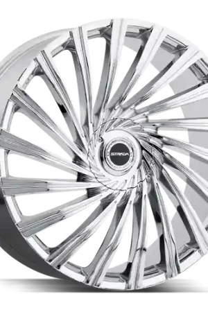 Best Seller Strada Tornado Blank 26x10 +15 Chrome