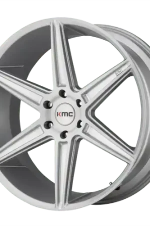 Markdown KMC KM712 PRISM TRUCK 5X120 22X9.5 +30 BRUSHED SILVER