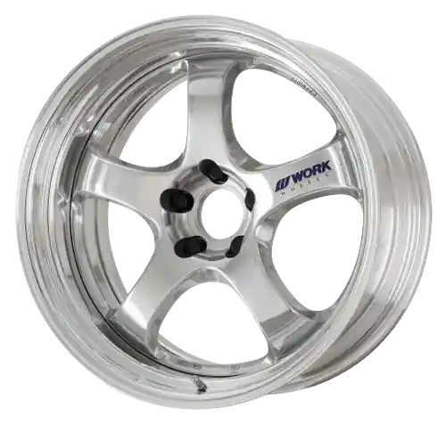 Limited Offer Work Meister S1R 5x120.65 17x6.5+22 R Disk Bright Buff Finish