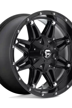 Last Chance Fuel 1PC D531 HOSTAGE BLANK 22X14 -76 MATTE BLACK