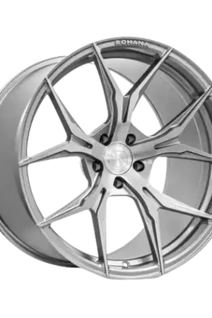 New Release Rohana RFX5 5x114.3 20x10+40 Brushed Titanium