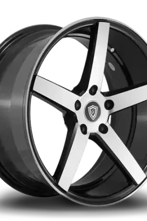 G - LINE ALLOYS G5109 5x114.3 18x9.5+38 BLACK / MACHINED Big Sale