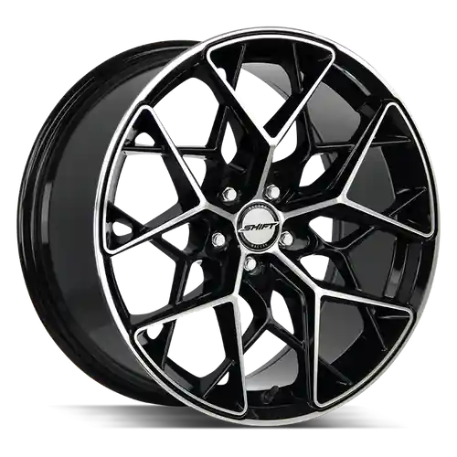 Original Shift Piston 5x108 20x8.5 +35 Gloss Black Machined