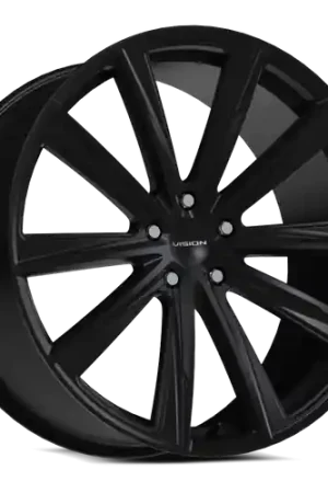 Price Drop Vision Street-Designs 471 Splinter 5x112 22x9+32 Satin Black