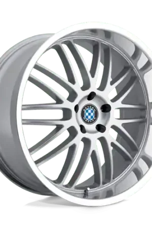 Beyern MESH 5X120 22X9.5 +35 SILVER W/ MIRROR CUT LIP Today Only