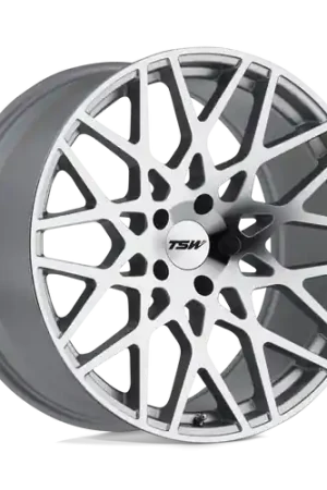 TSW VALE 5X120 18X8.5 +40 SILVER W/ MIRROR CUT FACE Super Sale