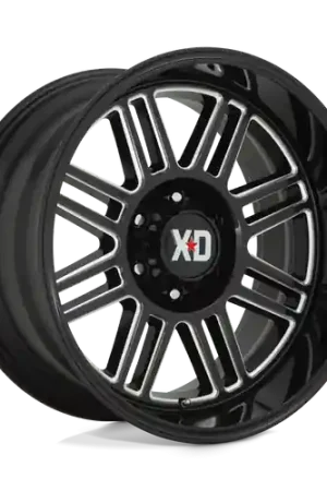 XD XD850 CAGE 6X135 22X10 -18 GLOSS BLACK MILLED In Demand