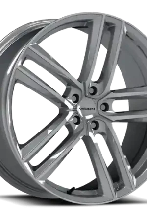 Vision Street-Designs 475 Clutch 5x114.3 18x18.5+12 Hyper Silver Seasonal Sale