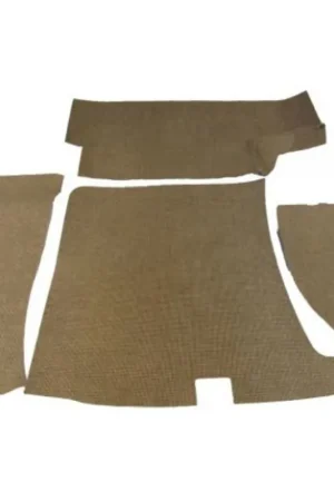 Trunk Floor Mat Cover for 1949-1954 Pontiac Chieftain 2 Door Sedan Brown 4pc Don’t Miss Out