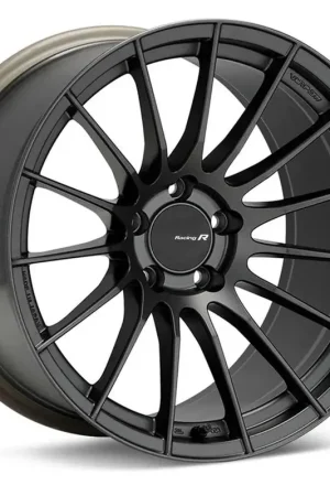 Enkei RS05-RR Matte Gunmetal 18x9.5 +43 5x100 (Single Wheel) - 2013-2024 Subaru BRZ / Scion FR-S / Toyota GR86 / 2014-2018 Subaru Forester Crafted