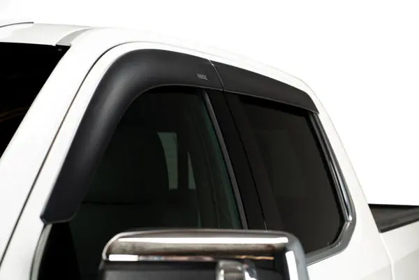 Husky Liners 19-25 Chev Silverado 1500 & 20-25 2500/3500HD CC Ventvisor Low Pro (4pc) - Matte Blk While Supplies Last
