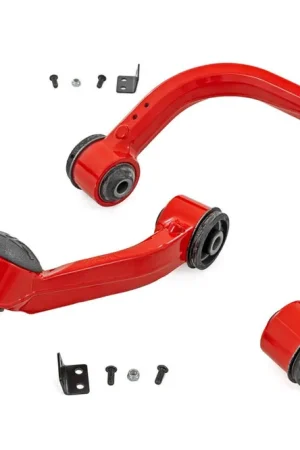 Final Sale Red Forged Upper Control Arms | 3 Inch Lift | Ford F-150 4WD (2021-2025)