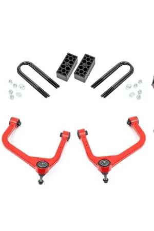 Worldwide Shipping 3.5 Inch Lift Kit | Vertex | Rear Mono Leaf | Chevy Silverado 1500 (22-24)