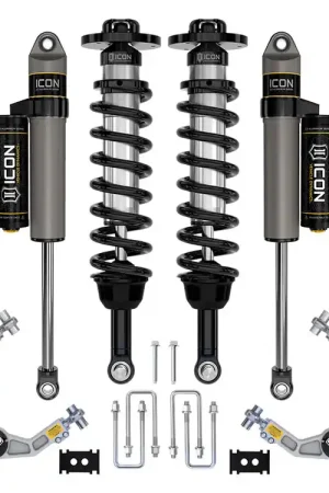Seasonal Sale 21-24 FORD F150 TREMOR 4WD 2.5-3" STAGE 2 SUSPENSION SYS BILLET UCA / LEAF PACK