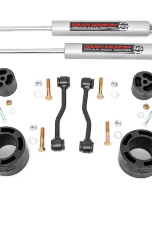 Top Rated 2.5 Inch Leveling Kit | Spacers | N3 | Jeep Gladiator JT 4WD (2024-2025)