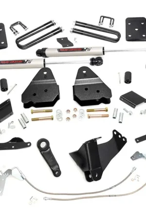 6 Inch Suspension Lift Kit Gas No Overload Springs w/V2 Shocks 11-14 F-250 4WD Rough Country Must Have
